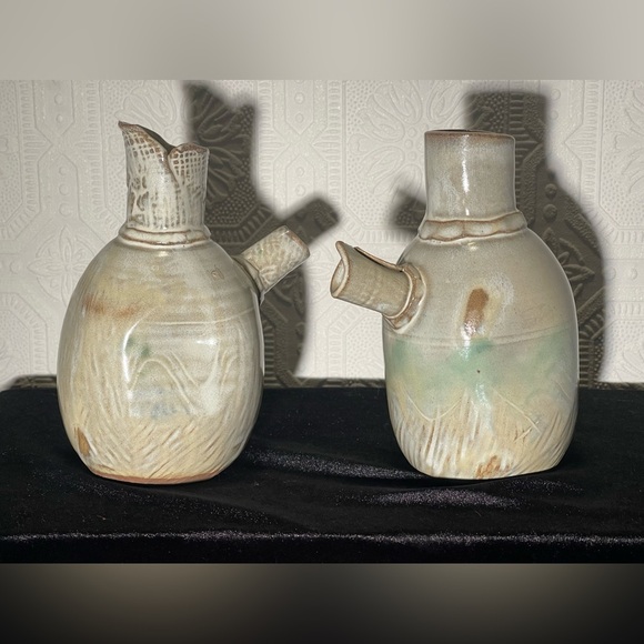 Vintage hand made pottery pitcher - Picture 1 of 16